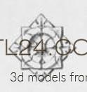 Розетки (ROSETTE_1663 -  | 3D model 3DSMAX / OBJ / STL) 3D модель для ЧПУ станка